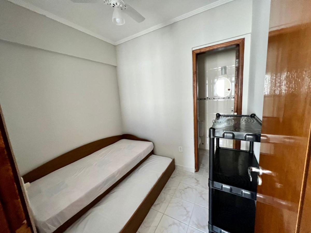 Apartamento Guilhermina de frente para o mar Praia Grande (Santos) Exterior foto