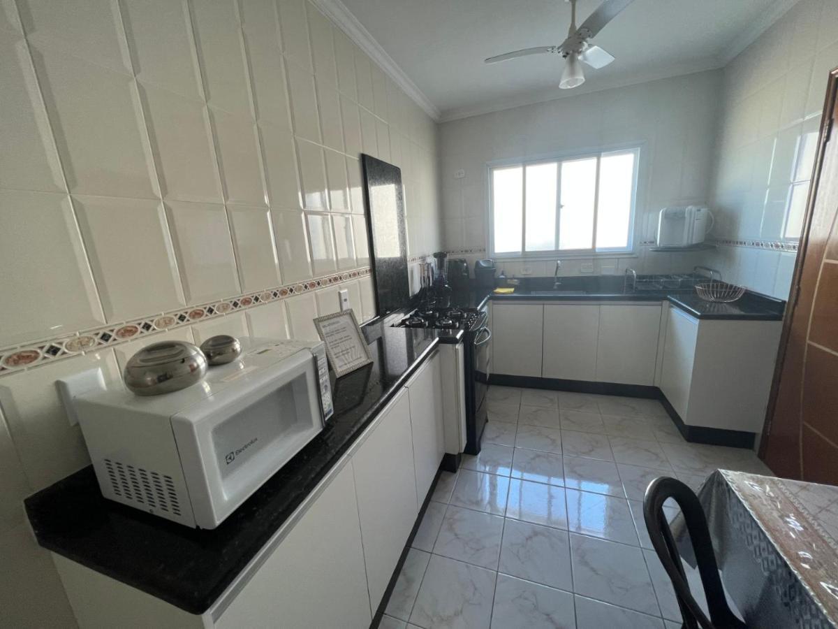Apartamento Guilhermina de frente para o mar Praia Grande (Santos) Exterior foto