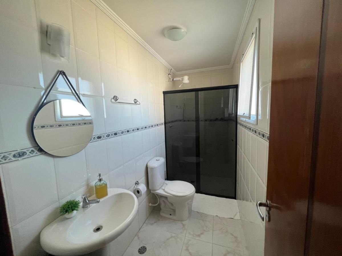 Apartamento Guilhermina de frente para o mar Praia Grande (Santos) Exterior foto